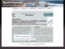 Tablet Screenshot of garethkennedy.net